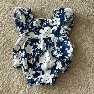 Blue romper